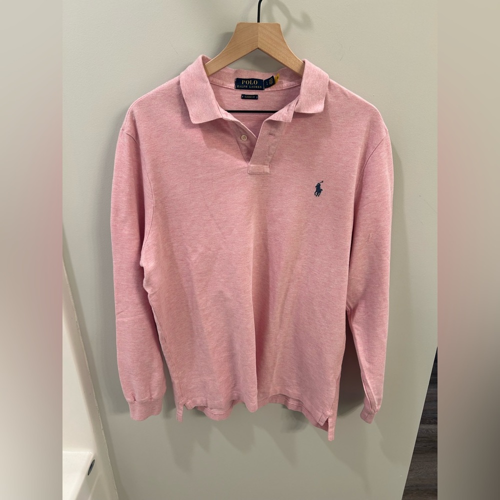 Polo Ralph Lauren Long Sleeve Polo Shirt - Size L - Picture 4 of 6
